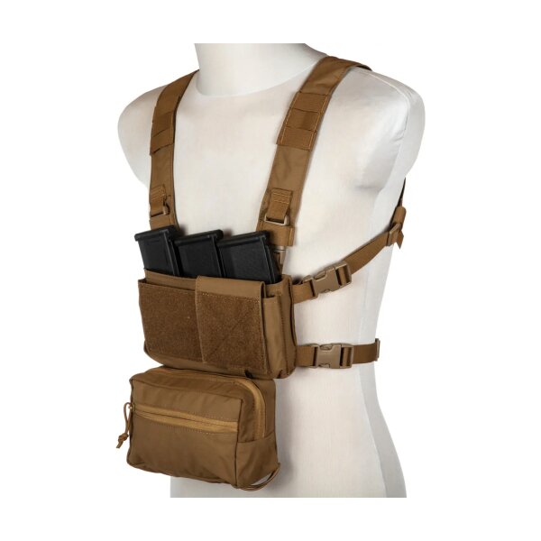 asgbox.pl - Taktyczny Chest Rig typu MK3 Sonyks - Coyote Brown