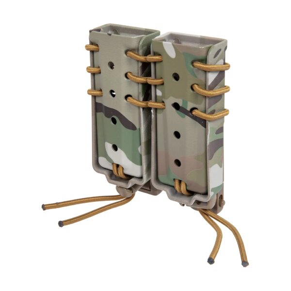 asgbox.pl - Ładownica na 2 magazynki 9mm Wosport Urban Assault Long Quick Pull MC