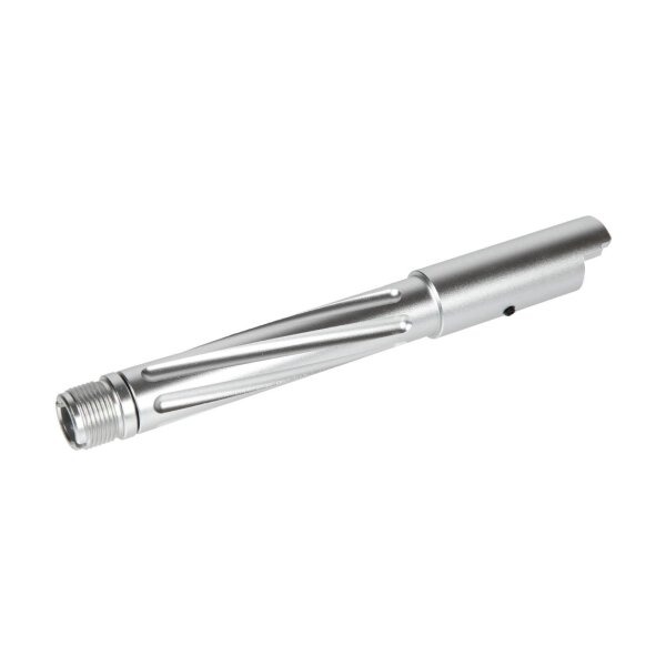 asgbox.pl - Lufa zewnętrzna m45/CQP "2 Way Fixed"  Carbon8 Non-Recoiling - Srebrna