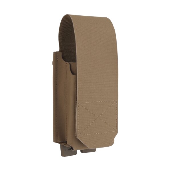 asgbox.pl - Podwójna ładownica Wosport  na magazynki Flip Pouch Coyote Brown