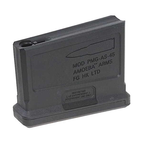 Short Magazine for ARES Amoeba AS01/02/03 Striker 45 BBs - Black