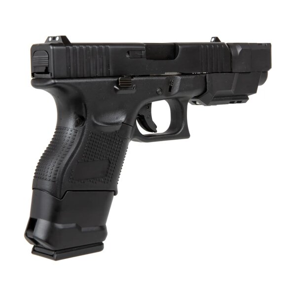 asgbox.pl - Replika pistoletu 724C Advanced Full Auto (Green Gas) - Czarna
