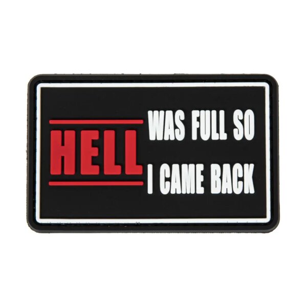 asgbox.pl - Naszywka PVC - Hell was full