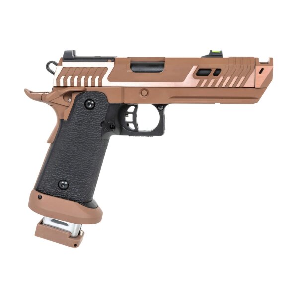asgbox.pl - Pistolet ASG SRC Sahara Viper DUAL POWER z magazynkiem CO2 Flat Dark Earth