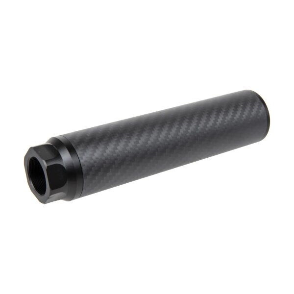 asgbox.pl - Karbonowy tłumik dźwięku Silverback Medium 24mm CW Czarny