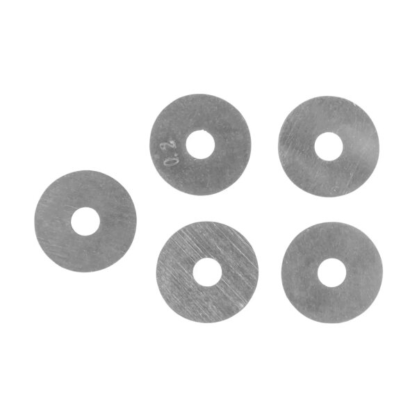 asgbox.pl - Zestaw stalowych podkładek Retro Arms 0.2mm do Gearboxa 5 szt.