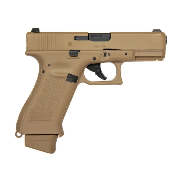 asgbox.pl - Replika pistoletu GBB Glock 19X CO2 - coyote (OUTLET)