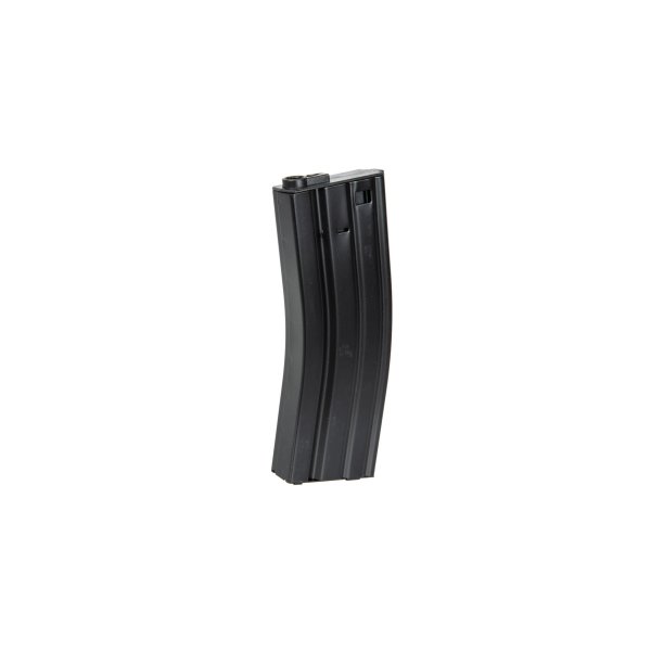 asgbox.pl - Magazynek mid-cap 120 kulek do replik M4 / M16 - czarny