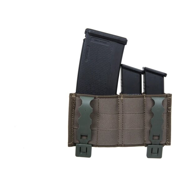 asgbox.pl - Podwójna ładownica na magazynki Wosport Combo Ranger Green