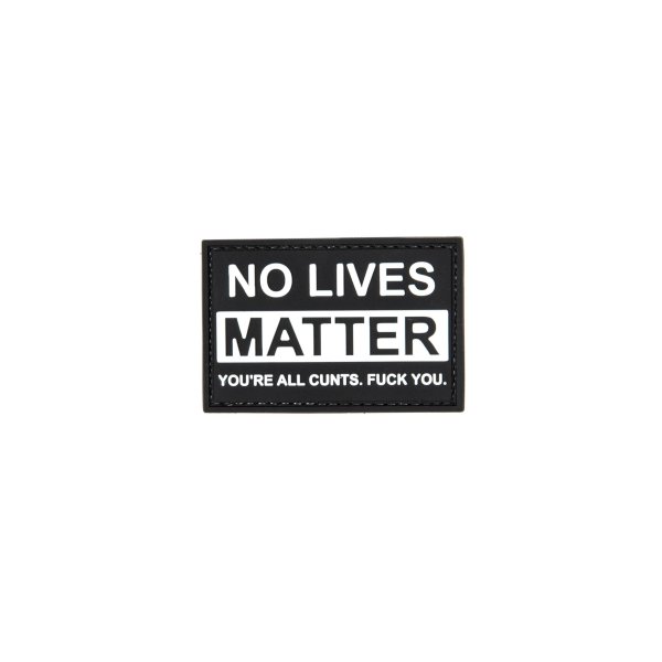 asgbox.pl - Naszywka 3D - No Lives