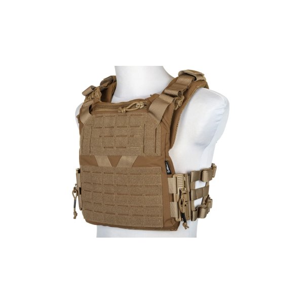 asgbox.pl - Kamizelka Taktyczna typu Plate Carrier Specna Arms Tactical QR IV Tan