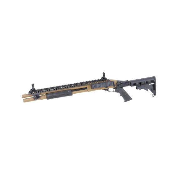 SA-VGS8 VAPOR(TM) Tactical Rail GNB Shotgun – Black / Tan