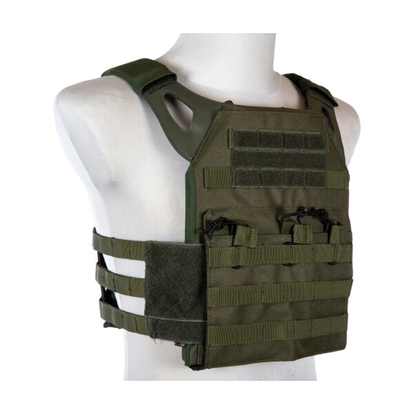asgbox.pl - Kamizelka taktyczna typu Jump Plate Carrier - Oliwkowy