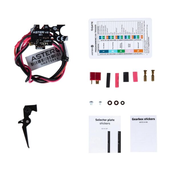 asgbox.pl - Zestaw kontrolera GATE ASTER V2 SE Lite Module [Rear Wired] Basic (GelBlaster ready)