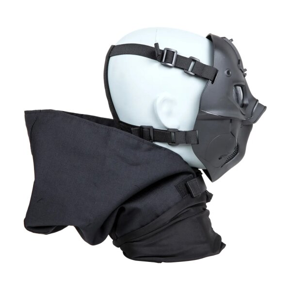 asgbox.pl - Maska Wosport Tactical Mask Set Czarny