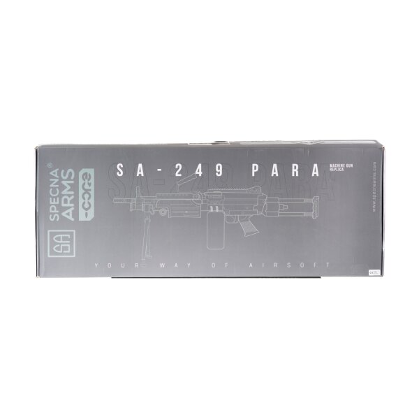 asgbox.pl - Replika karabinu maszynowego SA-249 PARA CORE™ - czarna (OUTLET)
