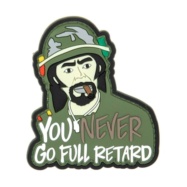 asgbox.pl - Naszywka 3D - You Never Go Full Retard