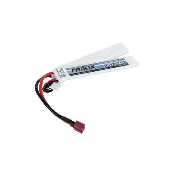 asgbox.pl - Akumulator LiPo Redox 1000 mAh 11.1 V 20C (2+1) Dean