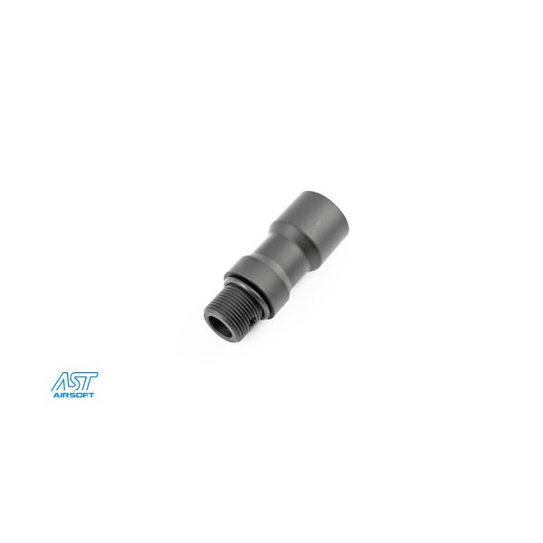 ML CNC Aluminum Outer Barrel Extension, 2" (50 mm) - Black