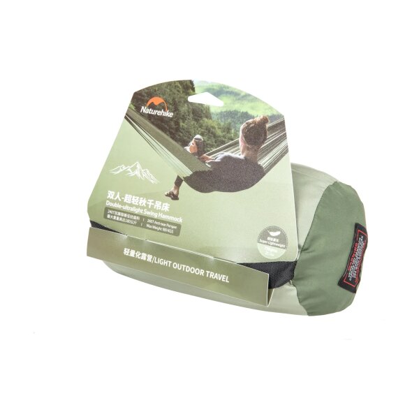asgbox.pl - Hamak Ultralight Swing Double Upgrade NH21DC011 Zielony