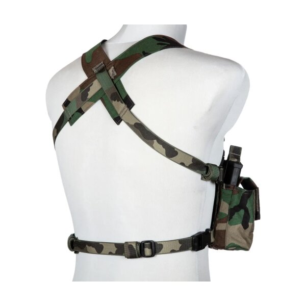asgbox.pl - Taktyczny Chest Rig typu D3CRX - Woodland