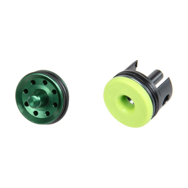 asgbox.pl - Zestaw głowic tłoka i cylindra TopMax ERGAL CNC DMR High Stop Air-Brake (zielony PAD)