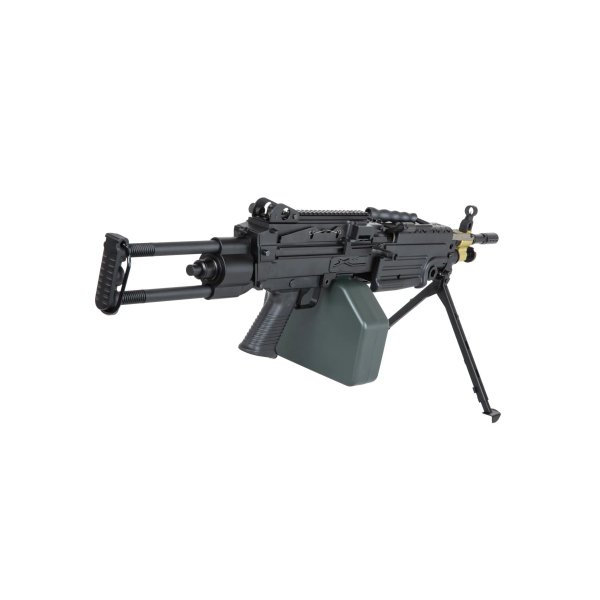 asgbox.pl - Karabin maszynowy ASG A&K Cybergun M249 PARA Czarny