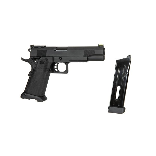 asgbox.pl - Replika pistoletu ELITE MK I 5.1"  CO2 - Czarny