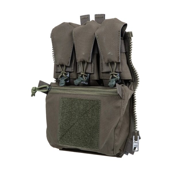 asgbox.pl - Panel szturmowy V5 PC z ładownicami pistoletowymi Wosport Ranger Green