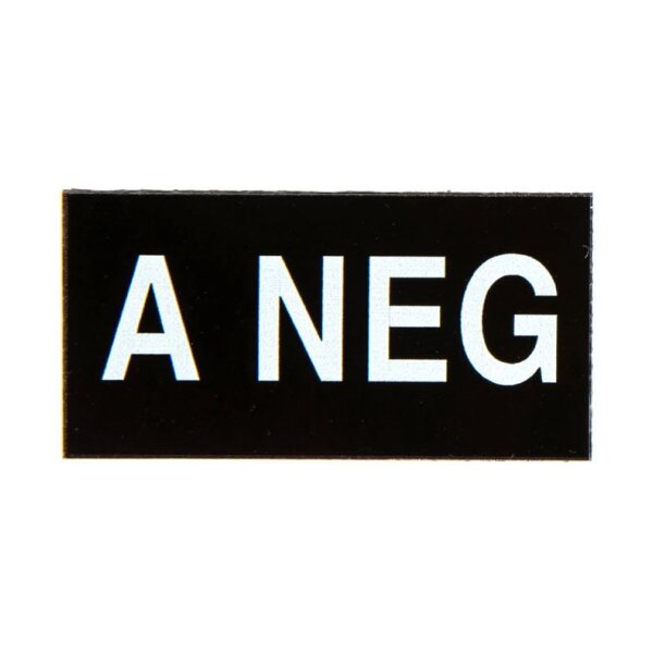 asgbox.pl - Naszywka - grupa krwi - A NEG