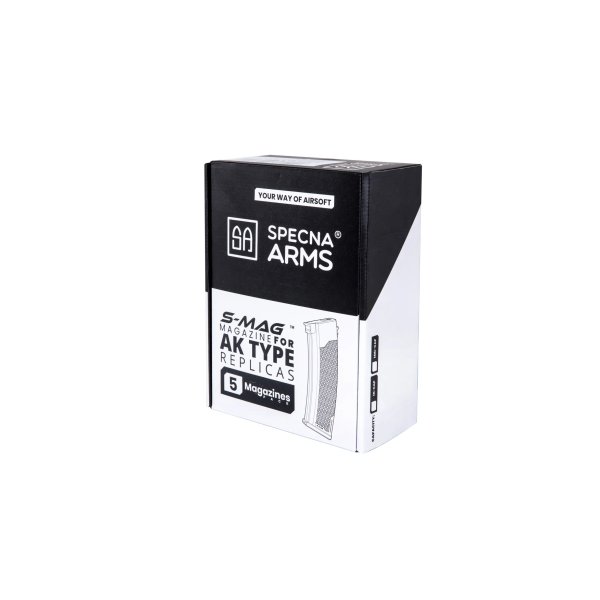 asgbox.pl - Zestaw 5 magazynków Hi-Cap S-Mag do serii J 380 kulek Śliwkowy