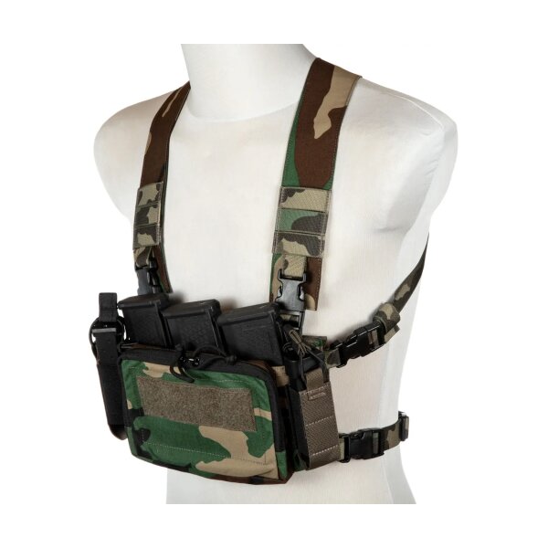 asgbox.pl - Taktyczny Chest Rig typu D3CRM - Woodland