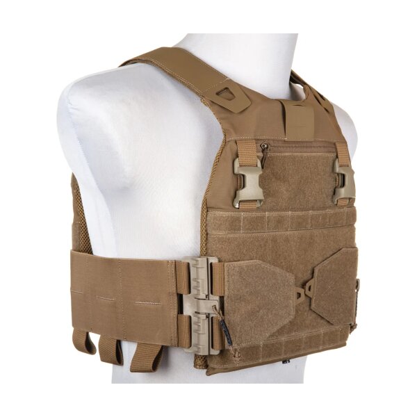 asgbox.pl - Kamizelka typu Plate Carrier Ape Force Gear FCSK 2.0 Coyote Brown