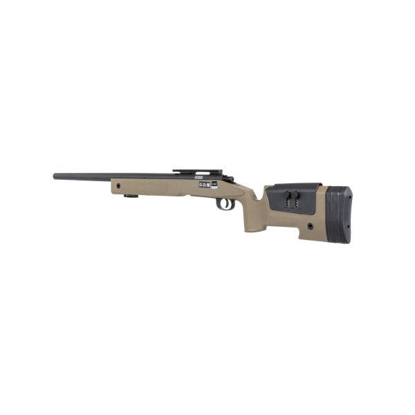 asgbox.pl - Karabin wyborowy ASG Specna Arms SA-S02 CORE™ High Velocity Upgraded Tan