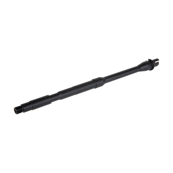 asgbox.pl - Aluminiowa lufa zewnętrzna 5KU do replik z serii M4/M16 14.5" (wersja lekka) Czarny