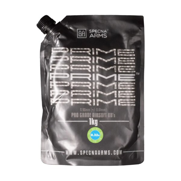 asgbox.pl - Kulki precyzyjne Specna Arms PRIME™ BIO 0.32g - 1 Kg