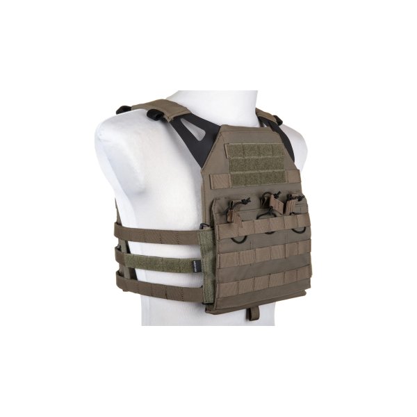 asgbox.pl - Kamizelka typu Plate Carrier Ape Force Gear JPC 1.0 Ranger Green