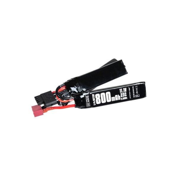 asgbox.pl - Akumulator Li-Po Specna Arms x Gens Ace 800 mAh 25C 3-modułowy 11.1V T-Deans G-Tech