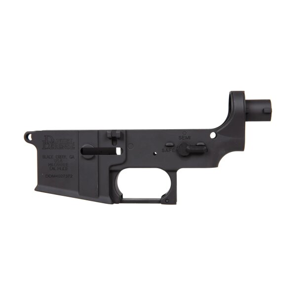 asgbox.pl - Metalowy dolny korpus Daniel Defense do serii M4 SA z systemem ESA2™ - Czarny