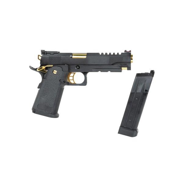 asgbox.pl - Pistolet ASG East Crane EC-2104 Czarno-złoty