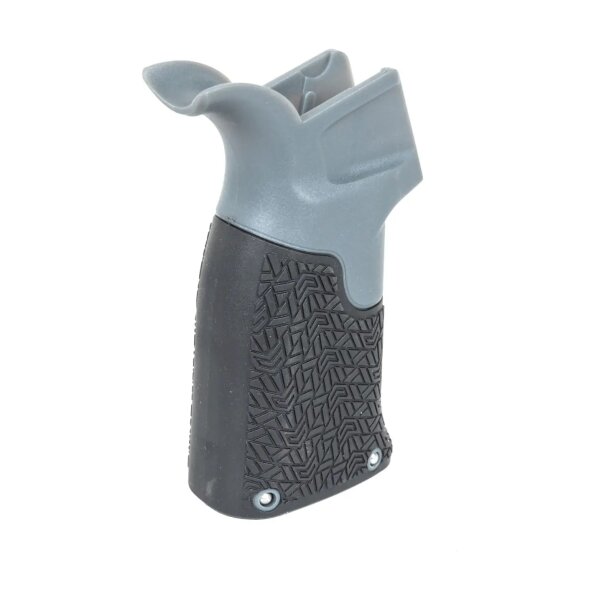 asgbox.pl - Chwyt pistoletowy 20° ICS EMG Zeta Vertical Pistol Grip do replik M4/M16 Szary