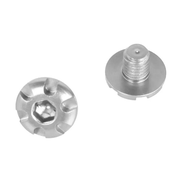 asgbox.pl - Aluminiowe śruby chwytu LA Capa Customs V2 S1 7075 do replik TM Hi-Capa Srebrne