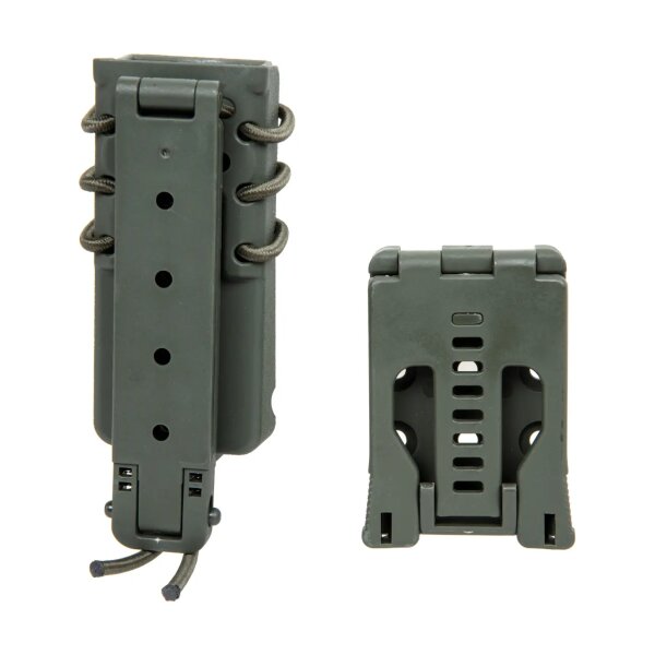 asgbox.pl - Ładownica na magazynek 9mm Wosport Urban Assault Long Quick Pull Oliwkowy