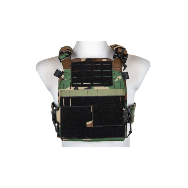 asgbox.pl - Kamizelka Taktyczna typu Plate Carrier Specna Arms Tactical QR III Woodland