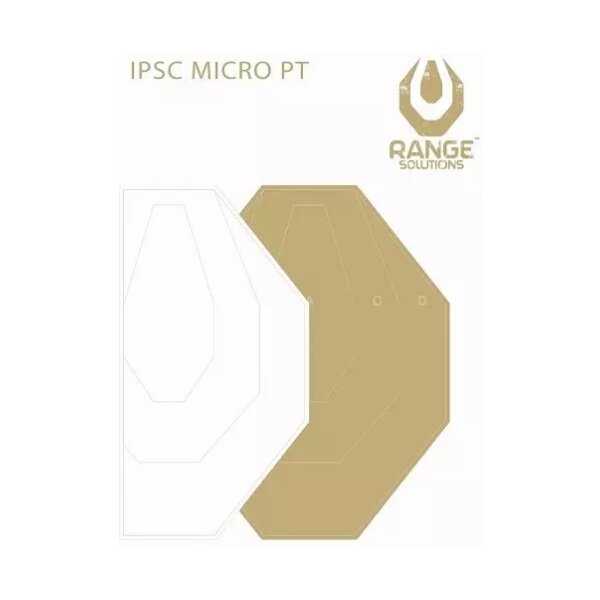 asgbox.pl - Tarcze Strzeleckie IPSC Micro PT - 50 szt.