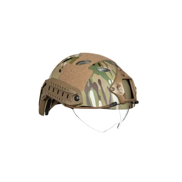 asgbox.pl - Replika Hełmu X-Shield PJ z goglami - Multicam™