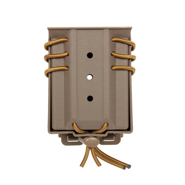 asgbox.pl - Ładownica na 2 magazynki M4/M16 Wosport Urban Assault Quick Pull Tan