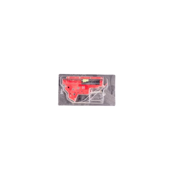 asgbox.pl - Aluminiowy szkielet gearboxa V2 CNC QD z mikrostykiem (okablowanie na przód)  (OUTLET)