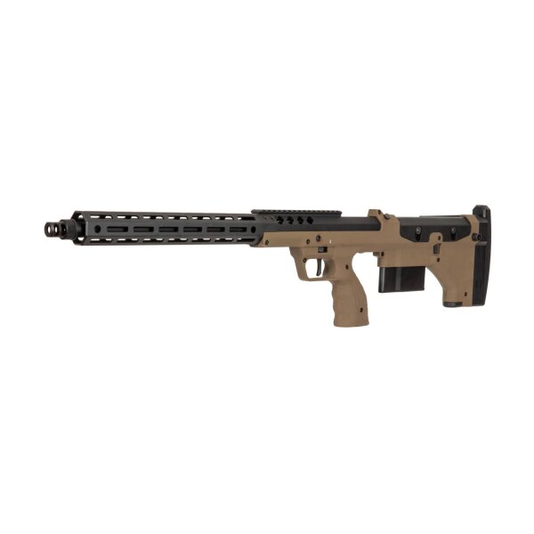 asgbox.pl - Replika karabinu snajperskiego Desert Tech SRS-A2/M2 22” (leworęczna) - FDE