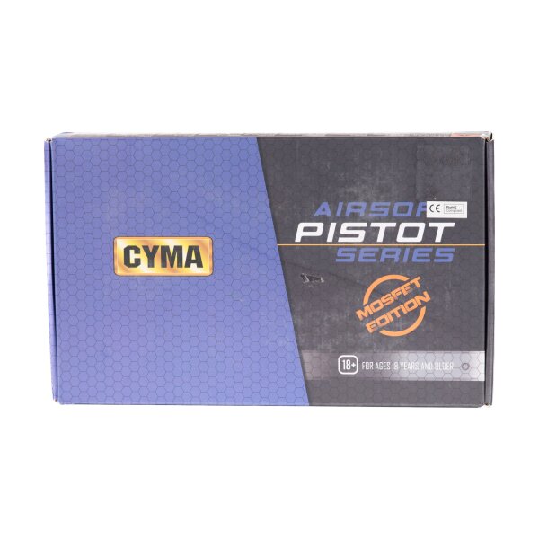 asgbox.pl - Replika pistoletu elektrycznego CM121S MOSFET Edition - czarna (OUTLET)